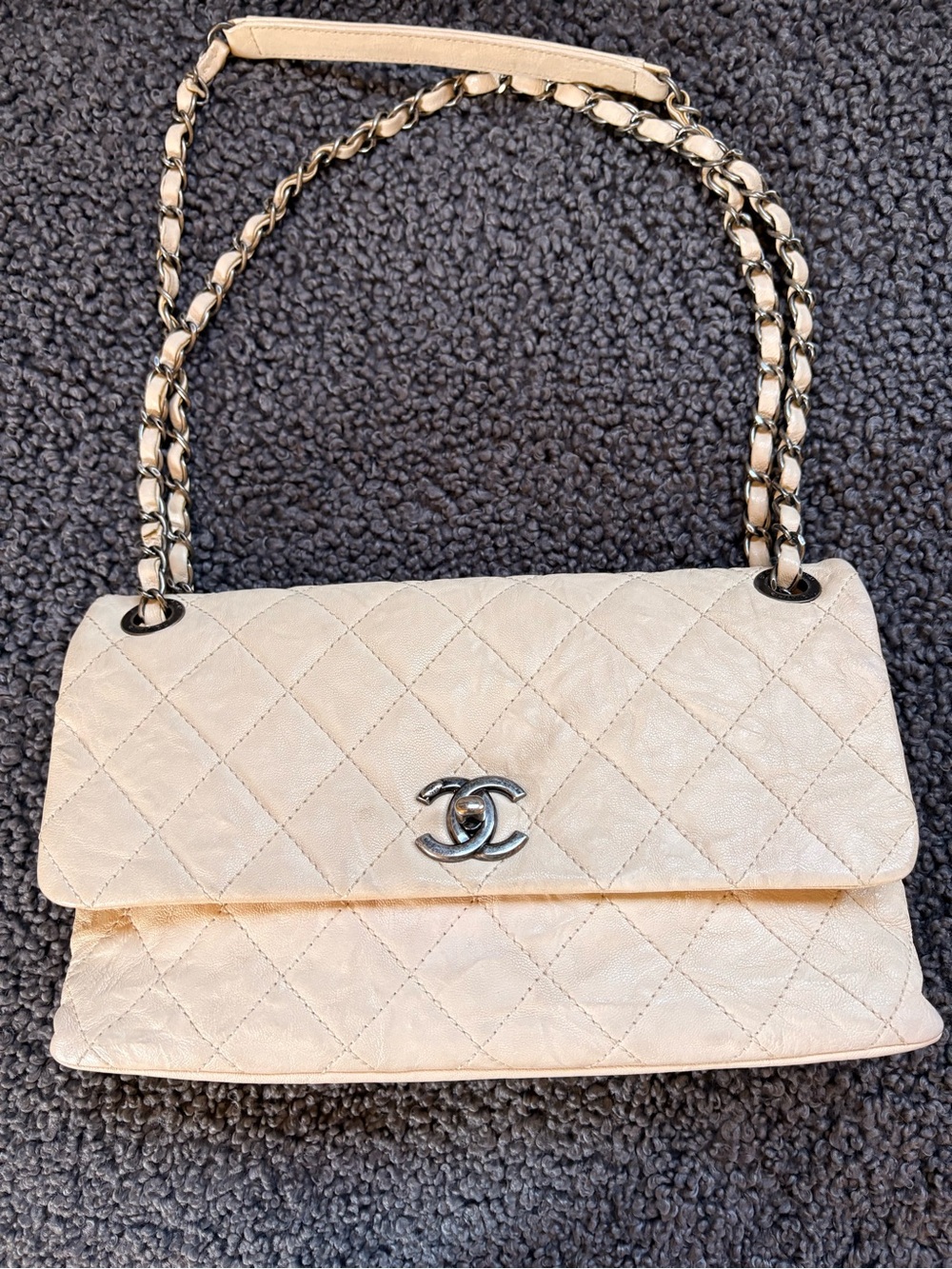Chanel Medium Lady Pearly Flap Bag